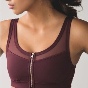 Lululemon Drop It Like It's Hot Bra
- Bordeaux Drama - size 6